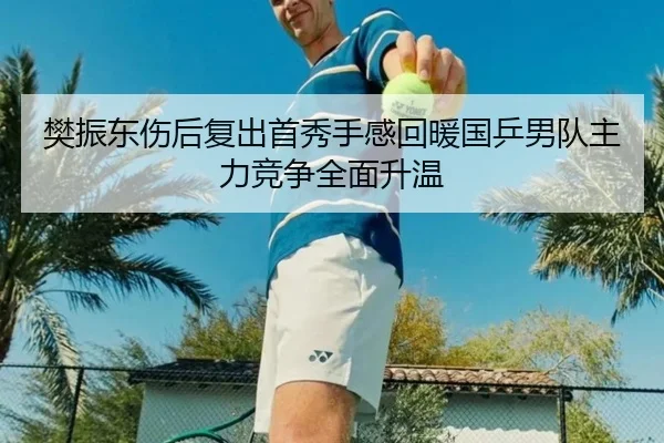 樊振东伤后复出首秀手感回暖国乒男队主力竞争全面升温